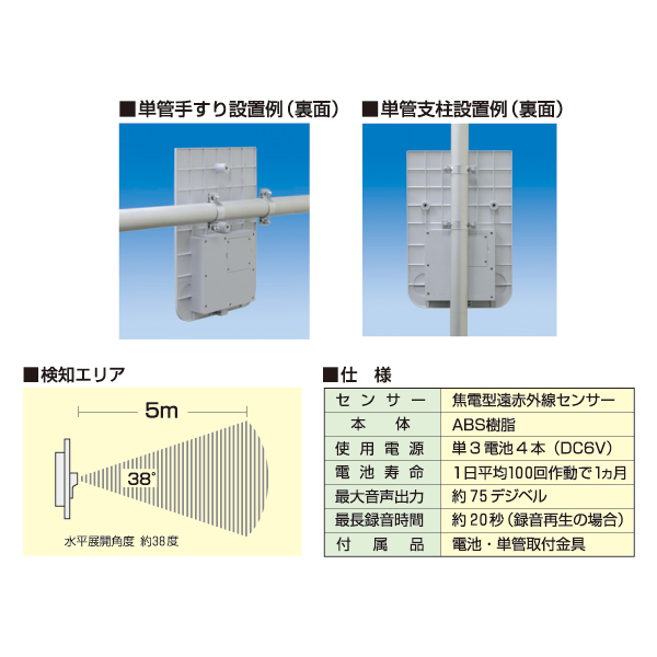 熱中症予防音声標識 セリーズ | 安全標識、安全用品、安全工事看板の